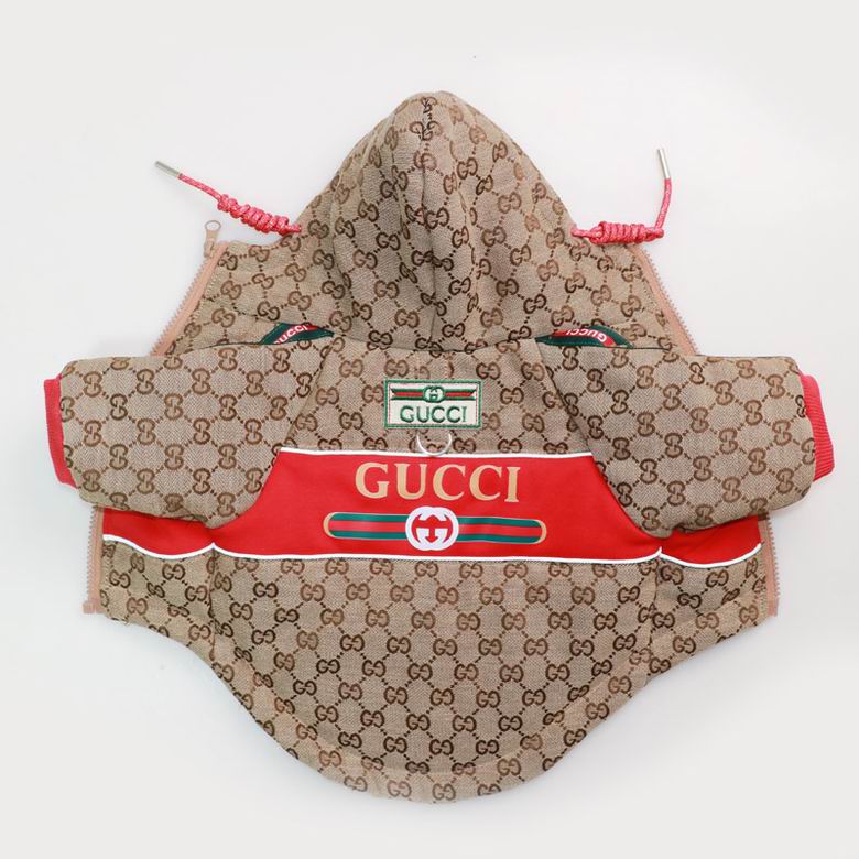 Gucci Monogram Canvas Hoodie Jacket Long Sleeve