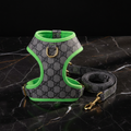 Grey & Green Harness Set — Dark Marble